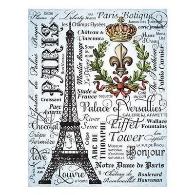 Just Rite Paris Backround stamp FREE DELIVERY