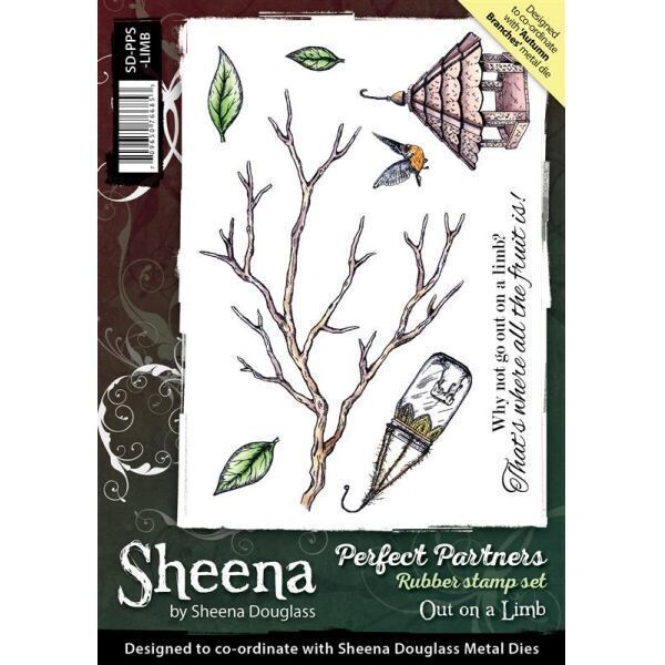 Sheena Douglass Perfect Partners Stamp Set - OUT ON A LIMB  **LESS THAN HALF PRICE**