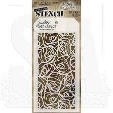 Tim Holtz Layering Stencil - SCRIBBLES