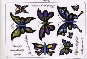 Creative Expressions Unmount A5 WINGS **OVER 50% OFF**