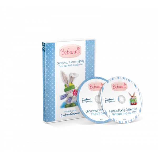 Bebunni Christmas TWIN CD Rom Papercrafting