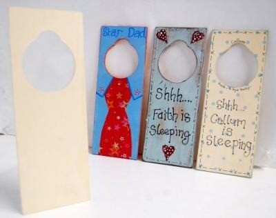 Wooden Door Hangers