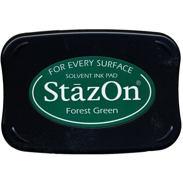 StazOn Ink Pad - FOREST GREEN