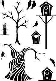 Card-io Clear Stamp set - BIRDSONG **REDUCED**