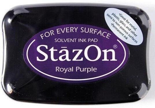 StazOn Ink Pad - ROYAL PURPLE