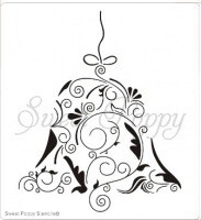 Sweet Poppy Stencil - BELL
