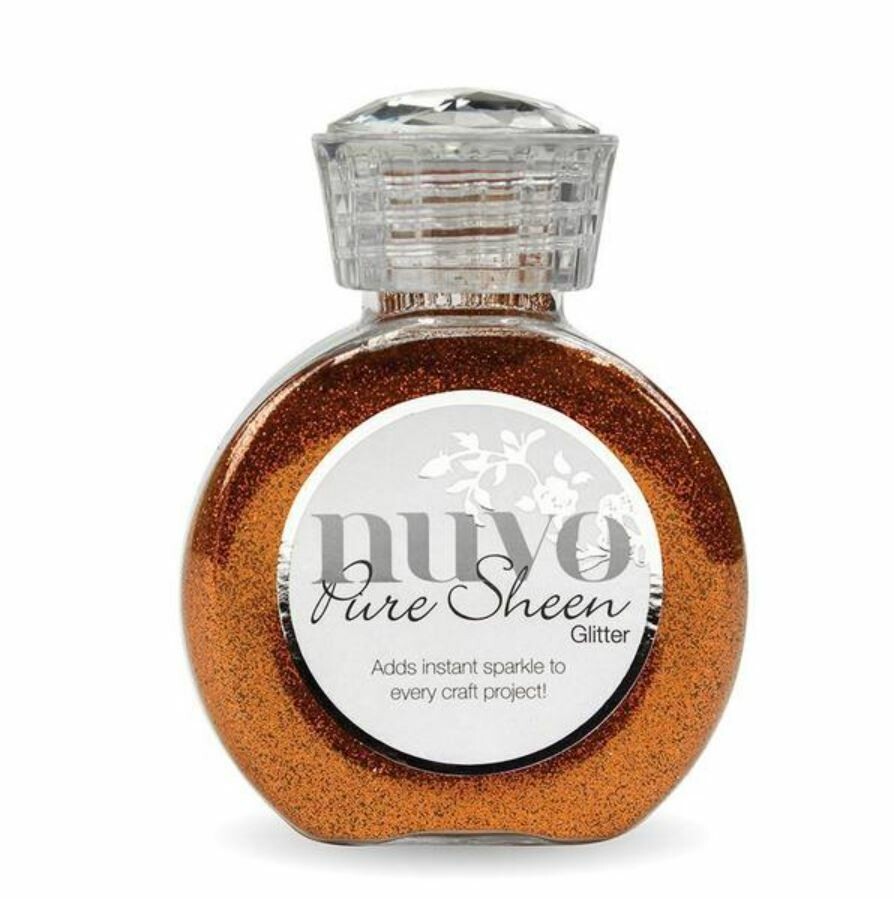 Nuvo Pure Sheen Glitter 100ml - APRICOT