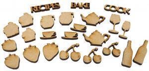 MDF KITCHEN Accessory Set