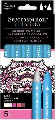 Spectrum Noir - COLOURISTA - Alcohol Pens Set 4  **TO CLEAR**