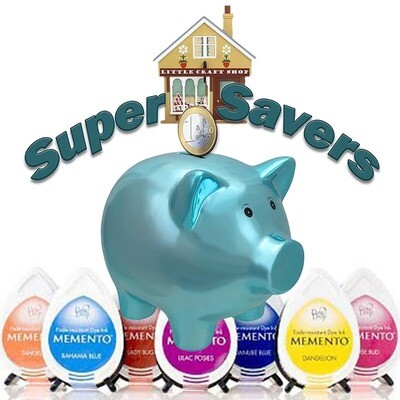 SUPER SAVER - Memento Dew Drop Dye Ink Pads x 6