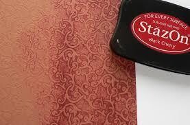 StazOn Ink Pad - BLACK CHERRY