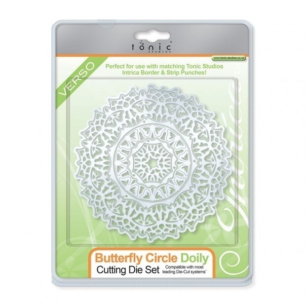 Tonic Butterfly Circle Doily Dies **LESS THAN HALF PRICE**