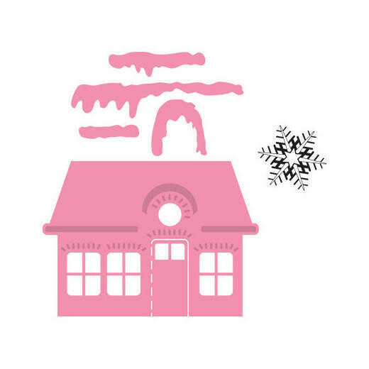 CHRISTMAS VILLAGE 1 by Marianne Designs Collectables **REDUCED**