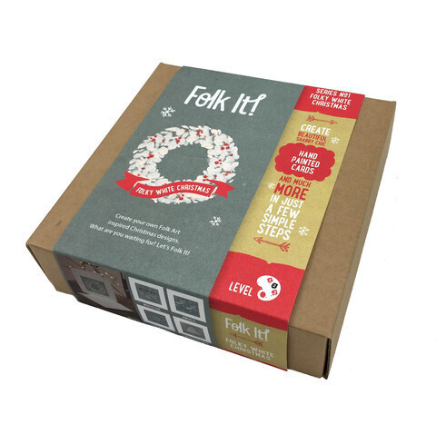 Folk It !  - WHITE CHRISTMAS Starter Kit