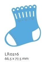 Craftables ELINE&#39;S BABY SOCK by Marianne Designs Creatables **REDUCED**