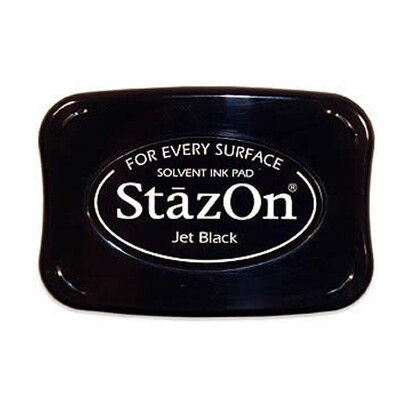 StazOn Ink Pad - JET BLACK