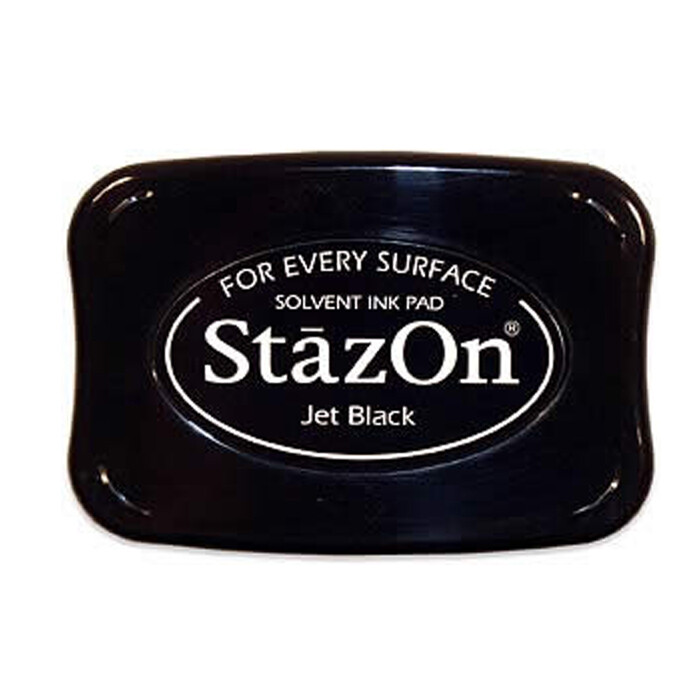 StazOn Ink Pad - JET BLACK