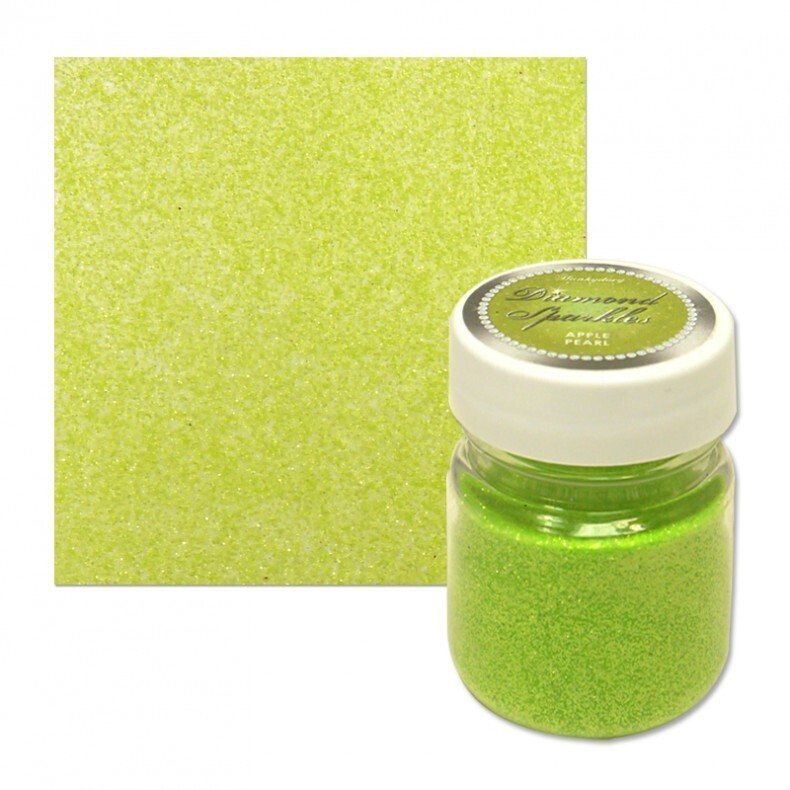 Hunkydorys Diamond Sparkles ULTRA-FINE Glitter - APPLE PEARL