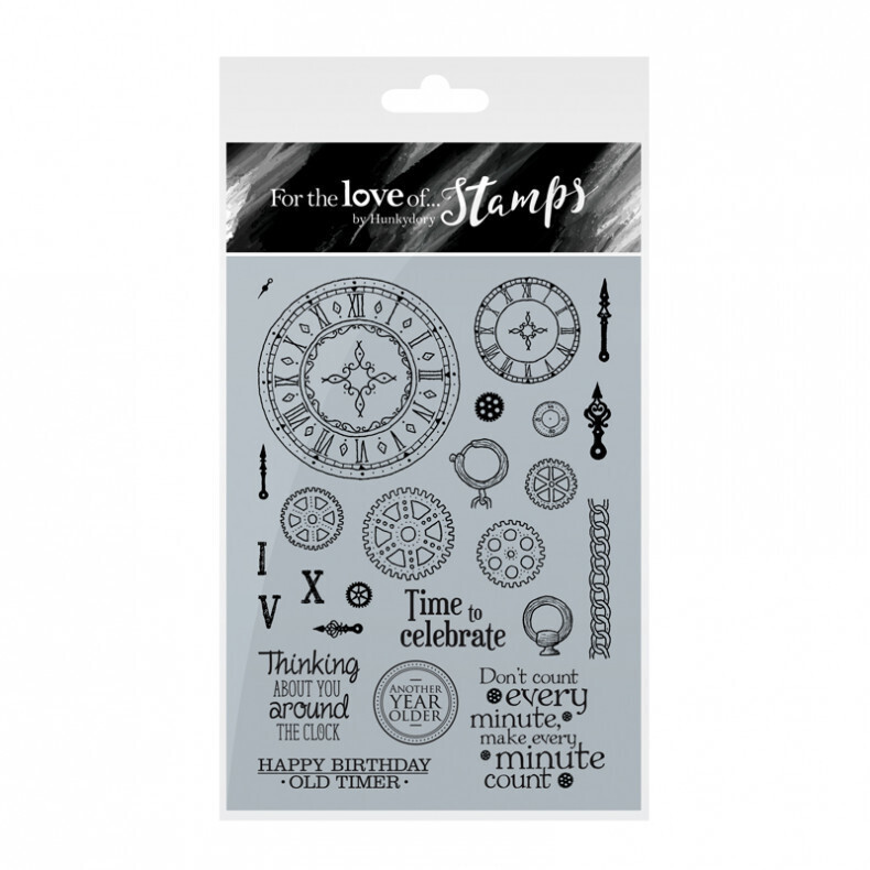 Hunkydory - &quot;For the Love of Stamps&quot; A6 Stamps - A TIME TO CELEBRATE