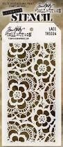 Tim Holtz Layering Stencil - LACE