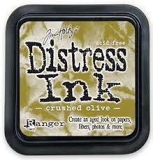 Tim Holtz Distress Ink Pad CRUSHED OLIVE