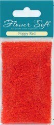 Flower Soft - Mixed Colours Range - POPPY RED