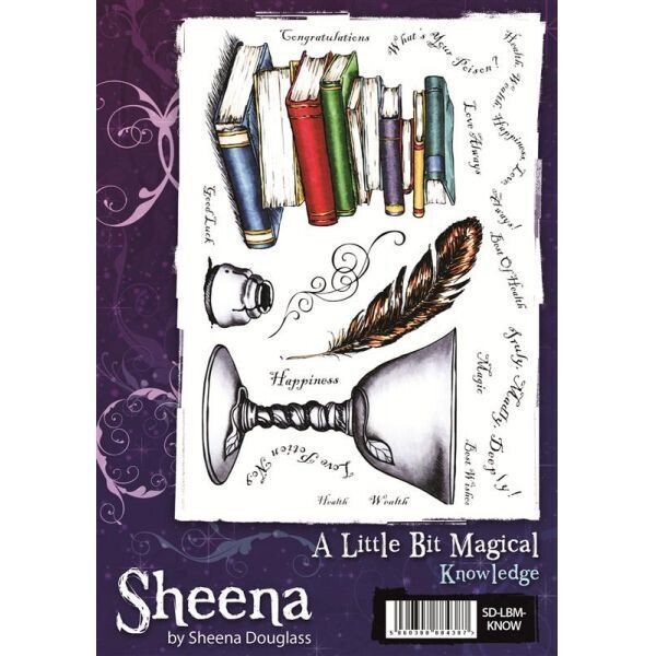 Sheena Douglass A5 Stamps - KNOWLEDGE **LESS THAN HALF PRICE**