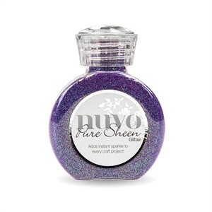 Nuvo Pure Sheen Glitter 100ml - VIOLET INFUSION