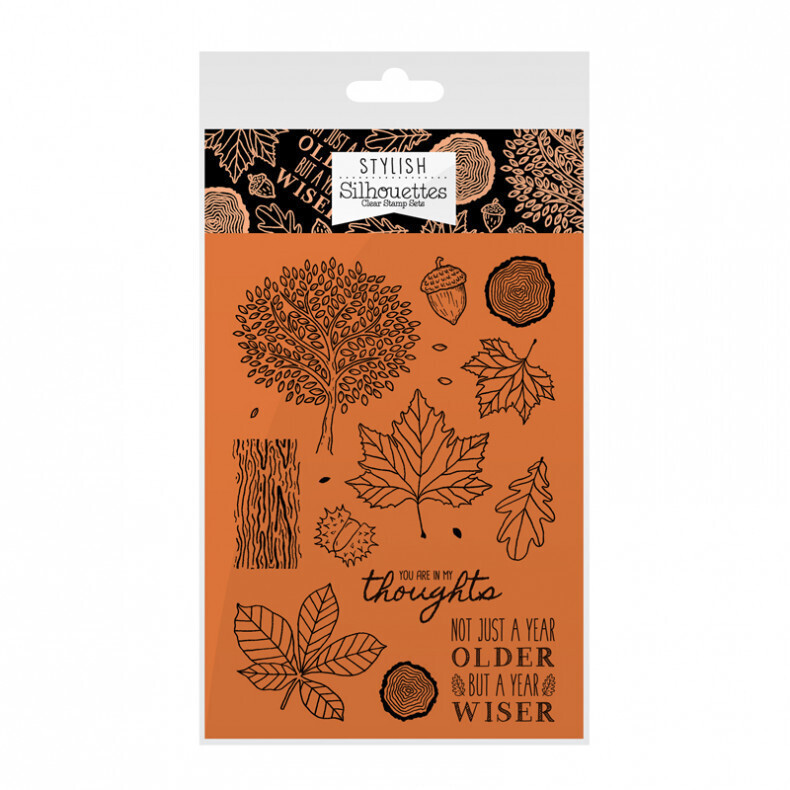 Hunkydory - &quot;Stylish Silhouettes&quot; A6 Stamps - A YEAR WISER
