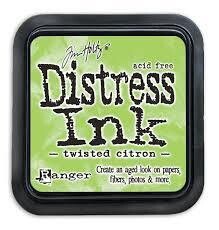 Tim Holtz Distress Ink Pad TWISTED CITRON