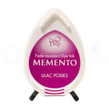Memento Dew Drop Dye Ink Pads - LILAC POSIES