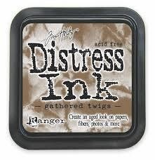 Tim Holtz Distress Mini Ink Pad GATHERED TWIGS