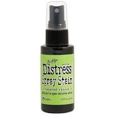 Distress Spray Stain - TWISTED CITRON