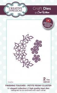 Dies by Sue Wilson - Finishing Touches - PETITE PEONY CLUSTER