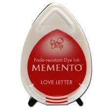 Memento Dew Drop Dye Ink Pads - LOVE LETTER