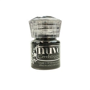 NUVO Embossing Powders - JET BLACK