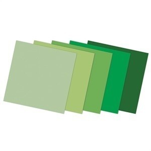 Tonic Essentials 12&quot;x12&quot; Cardstock - GENTLE GREENS
