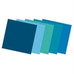 Tonic Essentials 12&quot;x12&quot; Cardstock - BRILLIANT BLUES