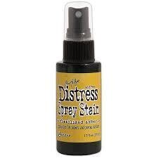 Distress Spray Stain - FOSSILIZED AMBER