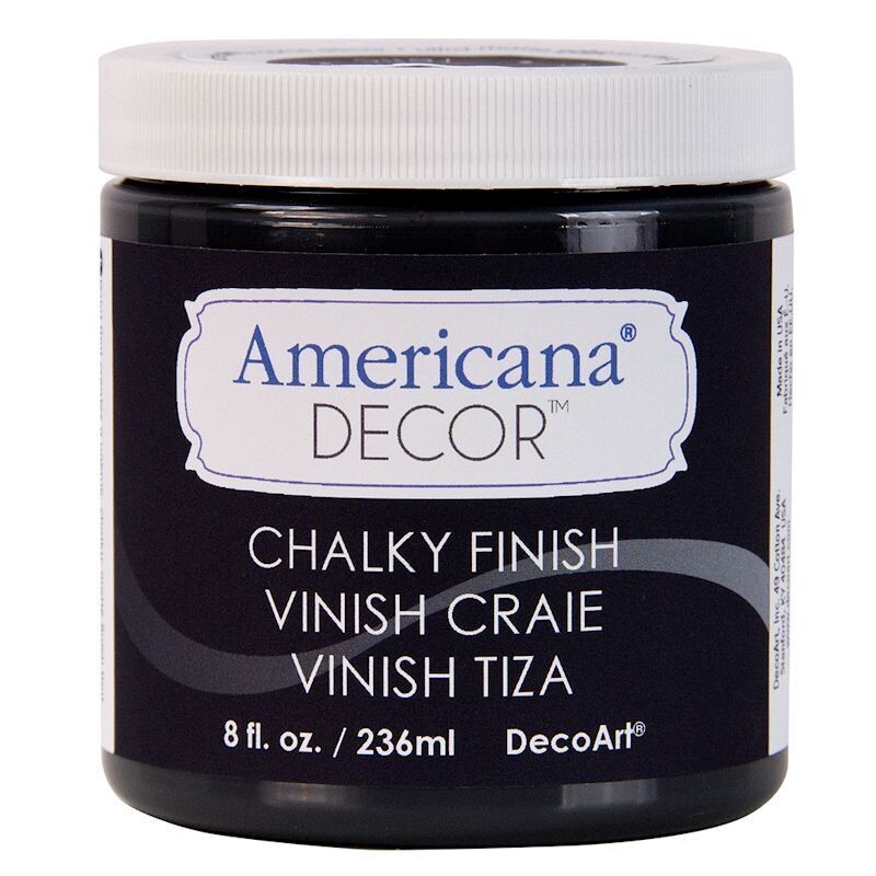 DecoArt - Americana Chalky Paints 8oz - CARBON