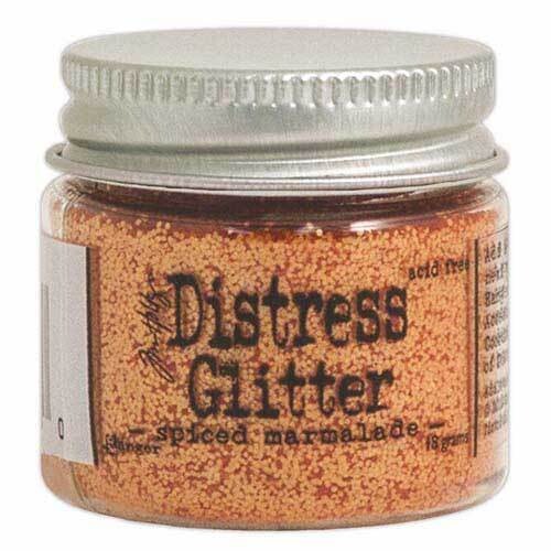 Distress Glitter by Tim Holtz - Spiced Marmalade