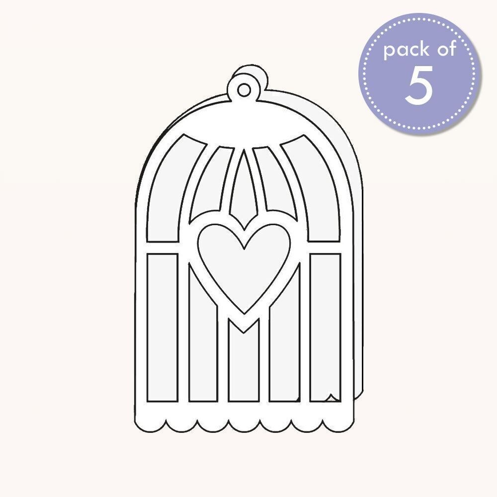 Craftwork Cards - BIRDCAGE CARDS **MORE THAN HALF PRICE**