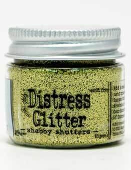 Distress Glitter by Tim Holtz - Shabby Shutters