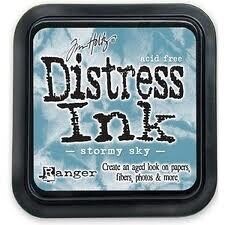 Tim Holtz Distress Ink Pad Stormy Sky
