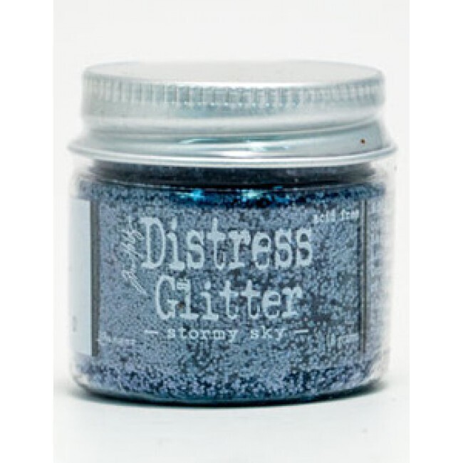 Distress Glitter by Tim Holtz - Stormy Sky