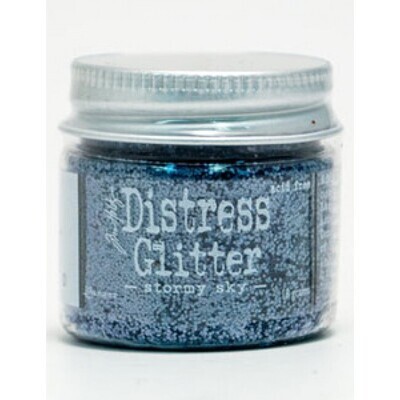 Distress Glitter by Tim Holtz - Stormy Sky