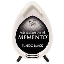 Memento Dew Drop Dye Ink Pads - TUXEDO BLACK