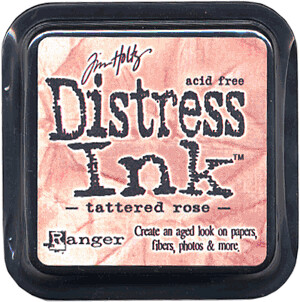 Tim Holtz Distress Ink Pad Tattered Rose