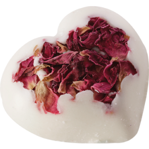 Bomb Cosmetics - Bath Creamers 30g ROSIE HEART