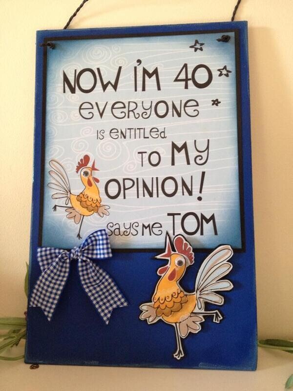 Large Personalised Comic Sign